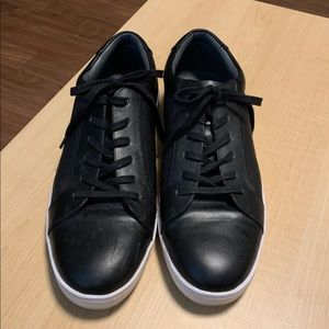 Black Calvin Klein casual sneakers
